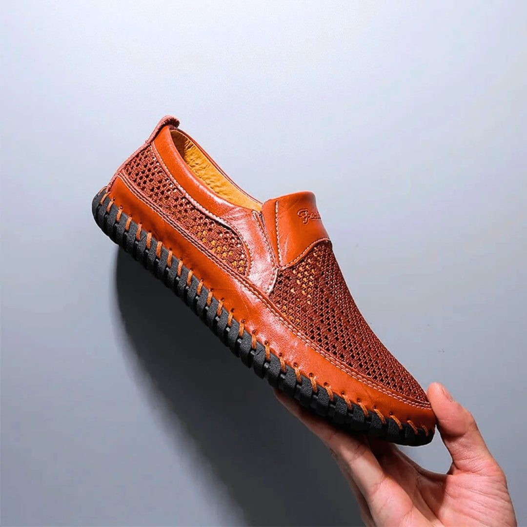 Henrik™ – Pustende Mesh Slip On Loafers