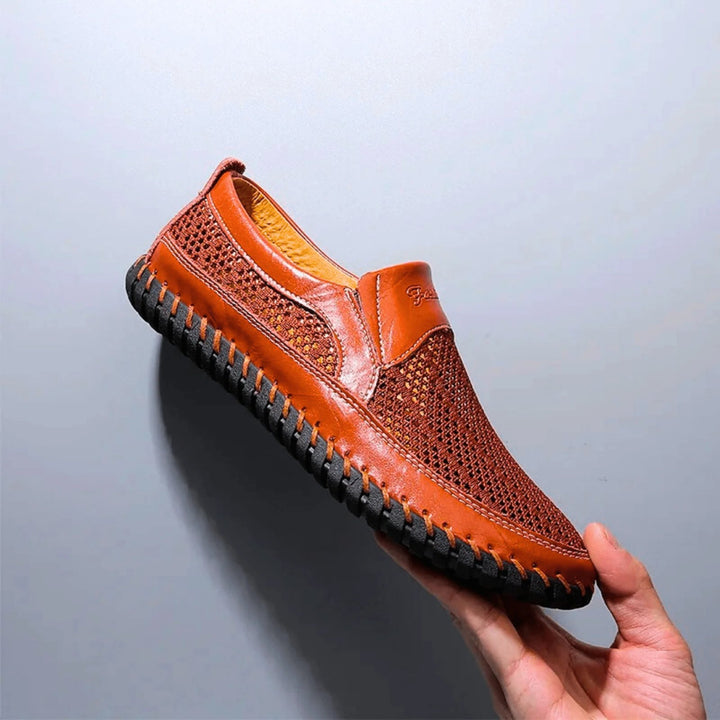 Henrik™ – Pustende Mesh Slip On Loafers
