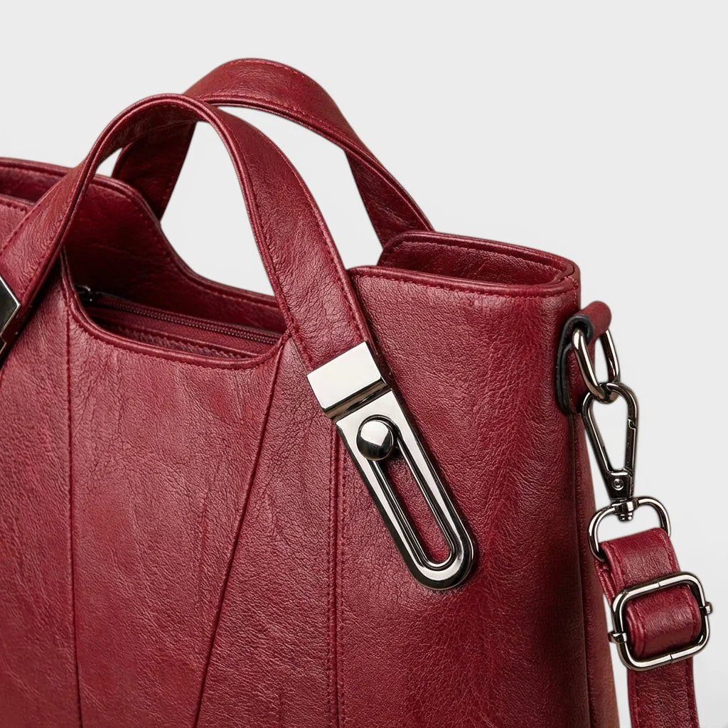 Lola™ – | Elegant strukturert crossover tote-veske