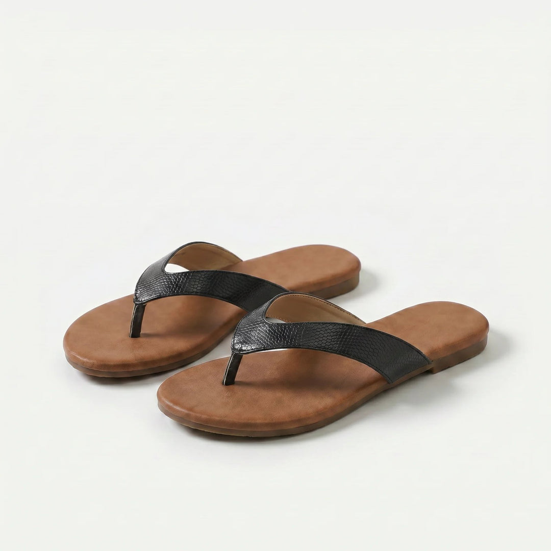 Klara™ – | Ortopediske Polstret Tåpost Sandaler