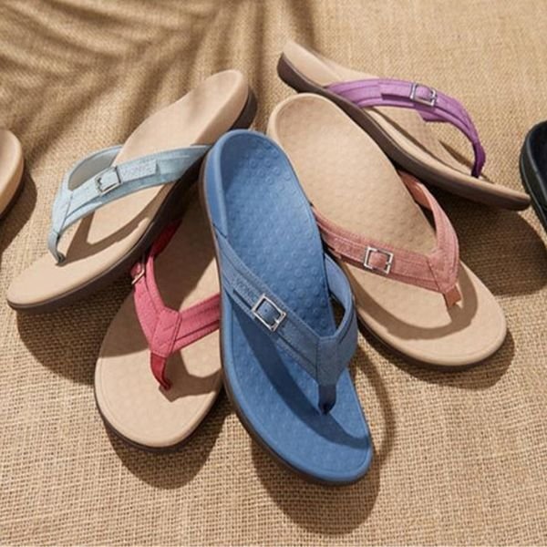 Otilie™ – Kiropraktisk Bue Støtte Flip Flop Sandaler
