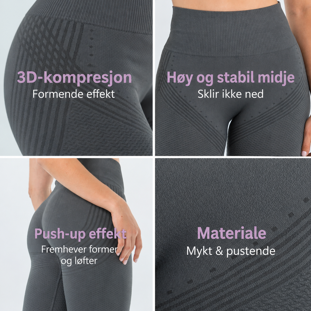 Fiona™ – Høyt liv formende kompresjonsshorts