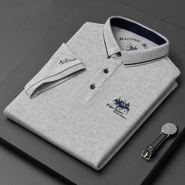 Olav™ – Pustende Pique Herre Polo Shirt