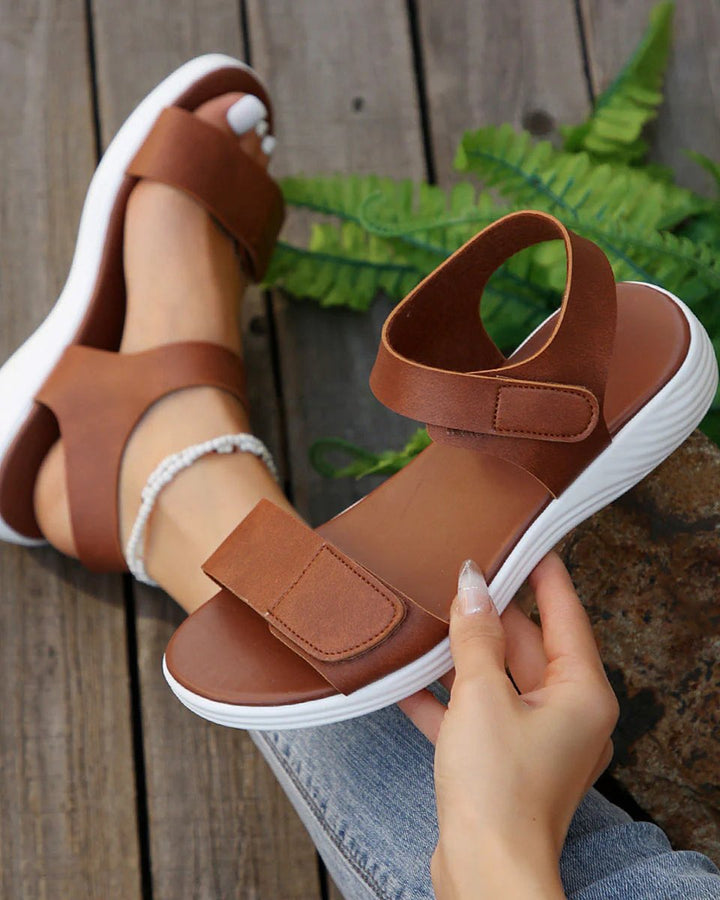 Anne™ – Ortopediske Velcro Stropp Platå Sandaler