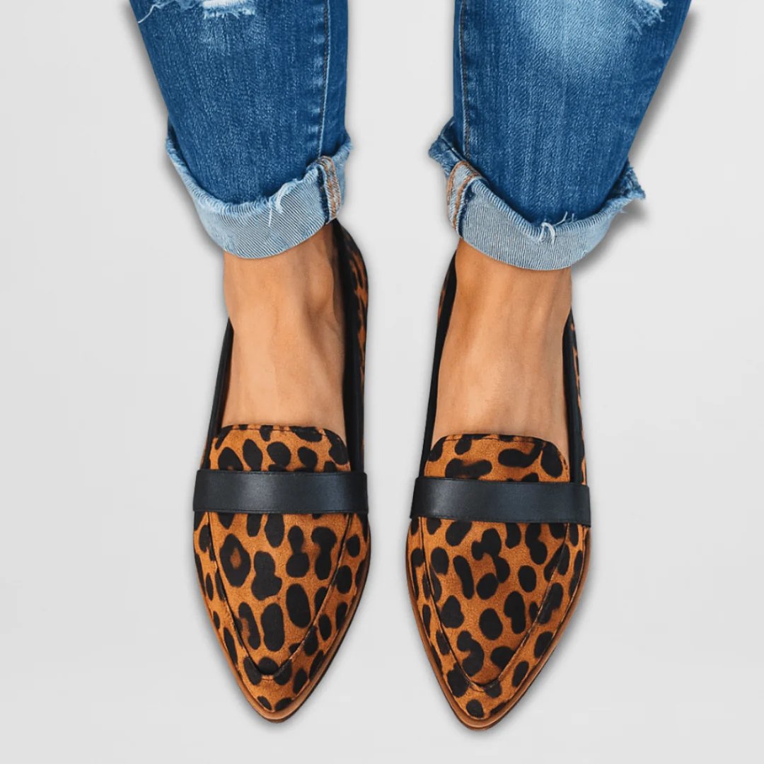 Benedikte™ – Myke Suede Ortopediske Slip-On Loafers