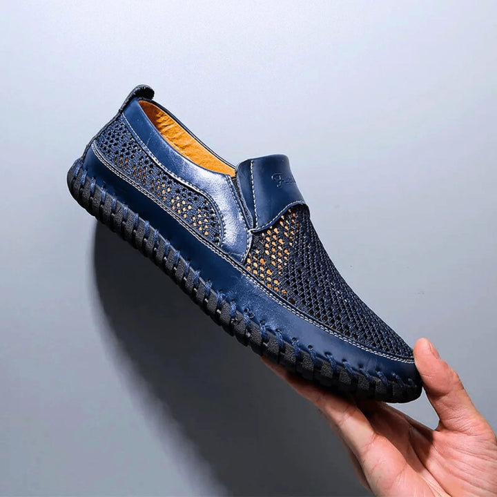 Frode™ – | Pustende Håndsydd Slip-On Loafers