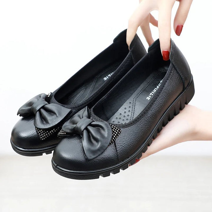 Lotte™ – Polstrede Bue Slip-On Sko