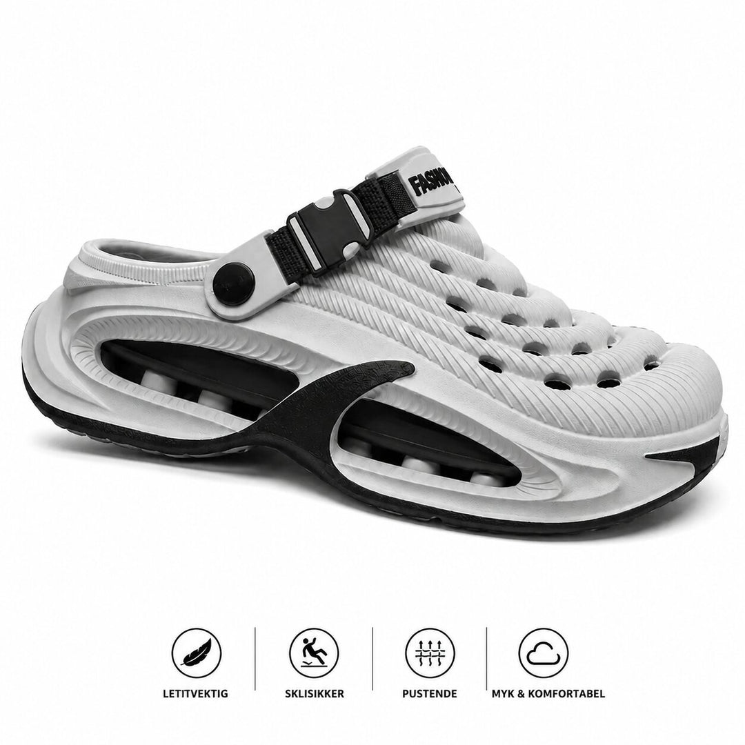 Breezy™ – Lettvektige, sklisikre og pustende clogs