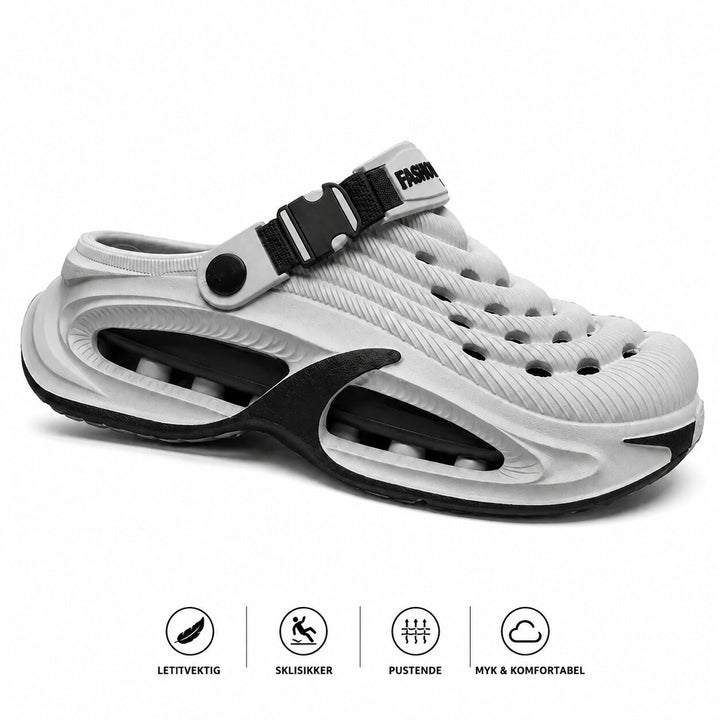 Breezy™ – Lettvektige, sklisikre og pustende clogs