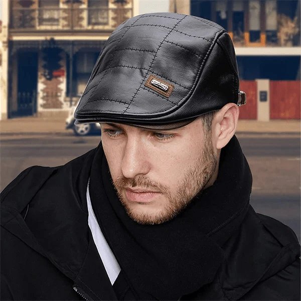 Hans™ – Stitched Vintage Flat Cap