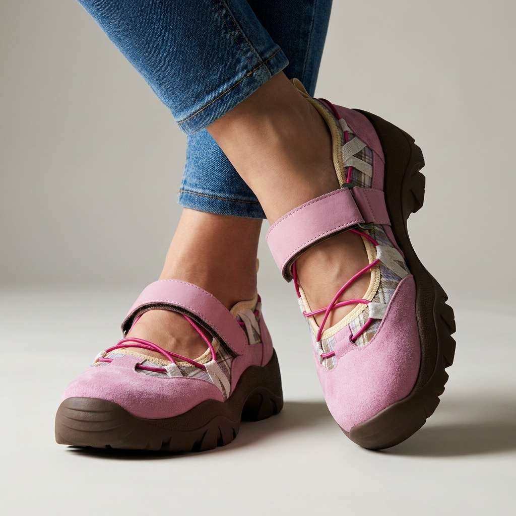 SoftSteps™ – Justerbare stropp chunky sport sandaler