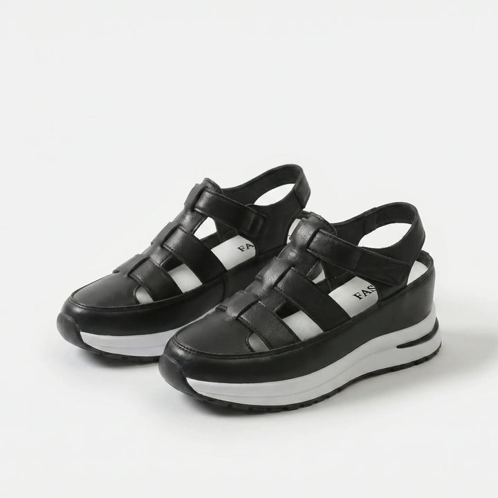 Melissa™ – | Polstret Plattform Knyttede Sandaler