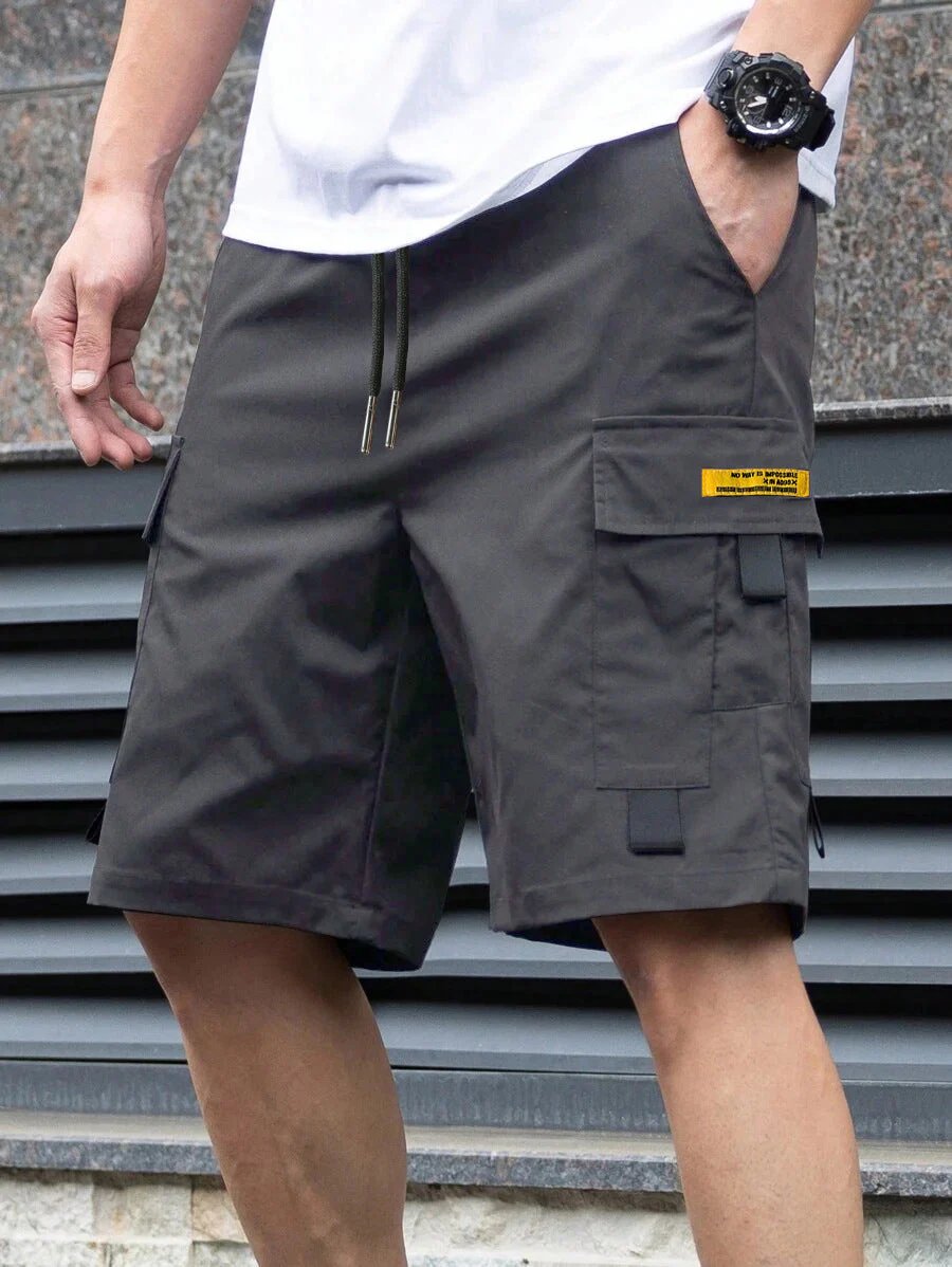 Vidar™ – Avslappet passform med snøring cargo shorts