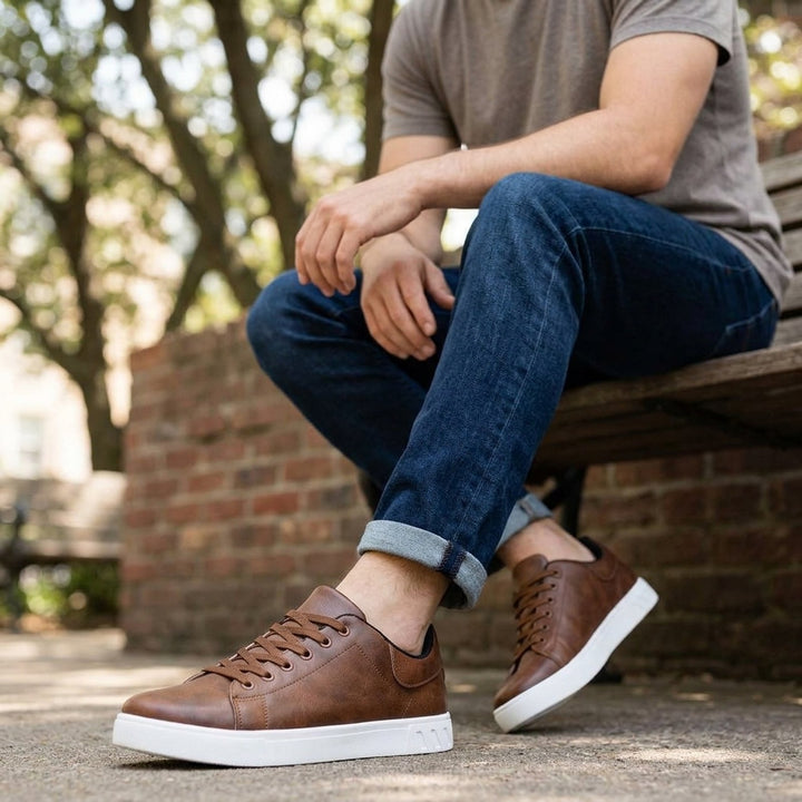 Frode™ – Snøre Lavt Top Casual Sneakers