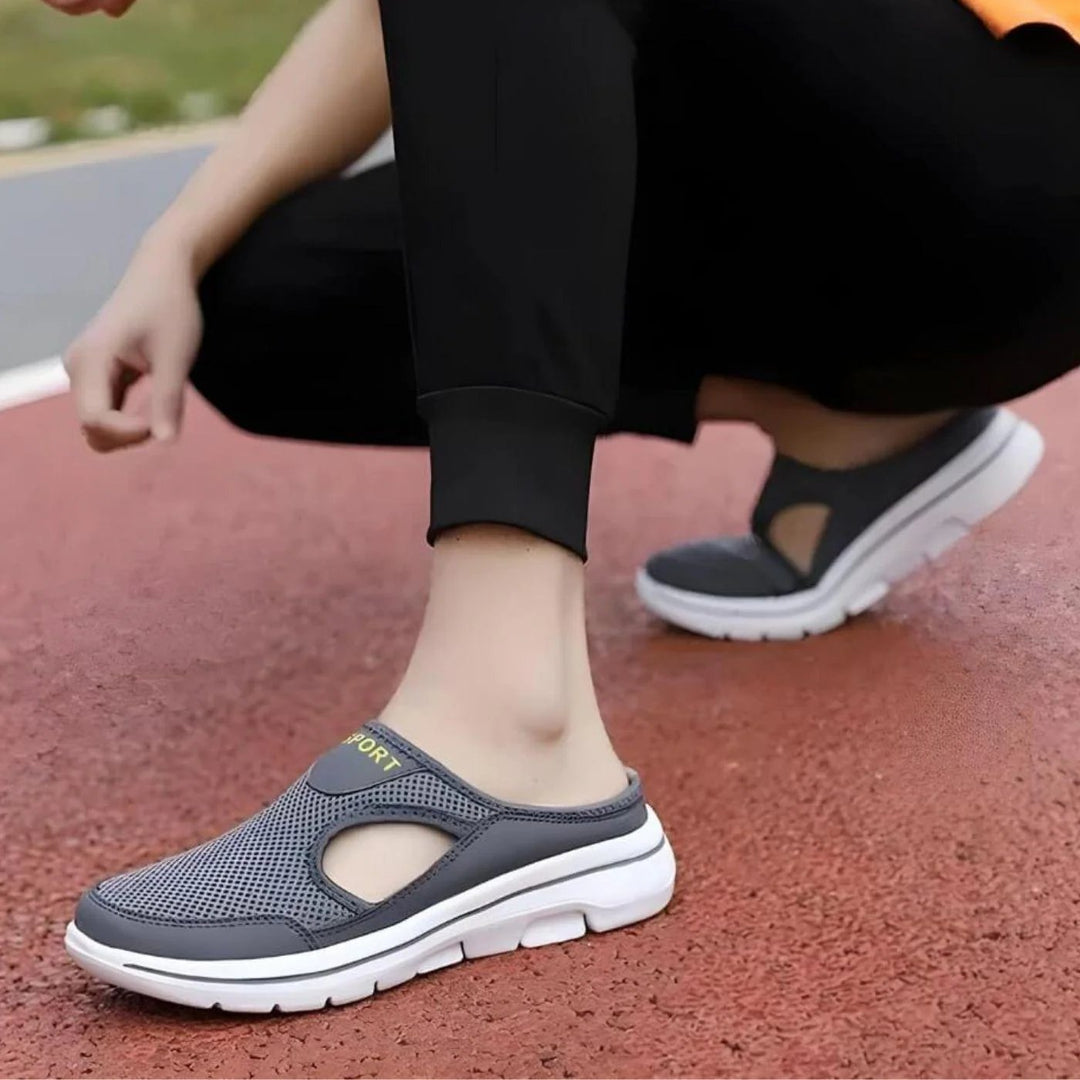OrthoWalk™ – Pustende Slip-On Komfortknotter