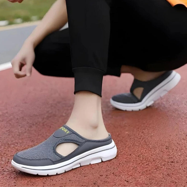OrthoWalk™ – Pustende Slip-On Komfortknotter