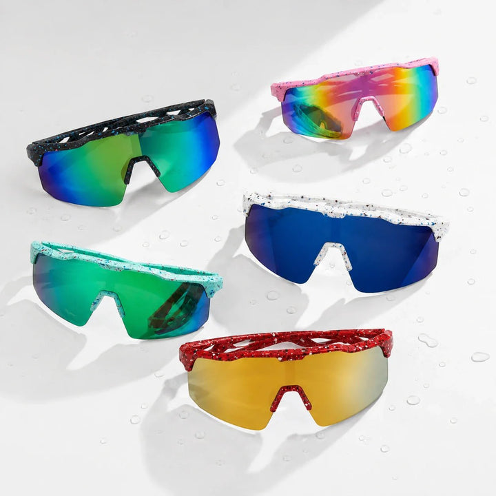 SunBuddy™ – Speilende Sport Shield Barnesolbriller