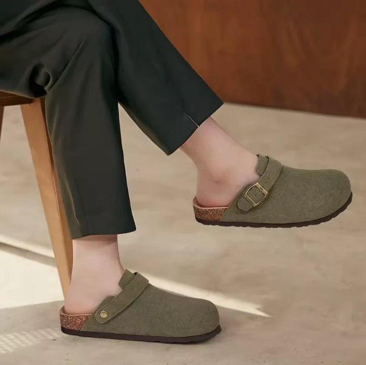 Sierra™ – Sandaler med spenne og anatomisk korksåle