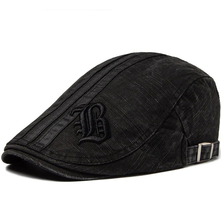 Vegard™ – Justerbar Brodert Flat Cap