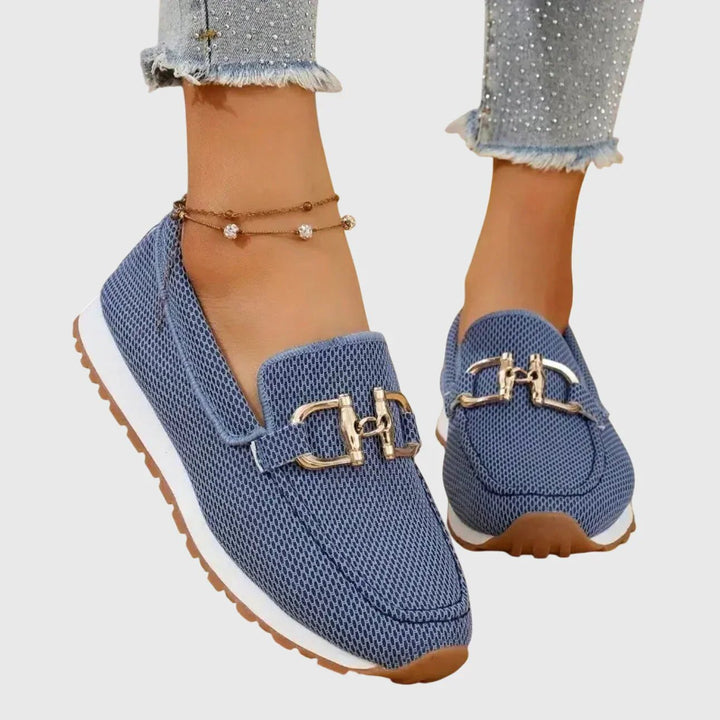 Maya™ – | Ortopediske Polstrede Spenne Loafers