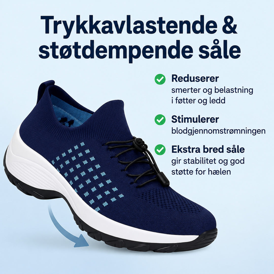 Celine™ – Polstret Komfort Gå-Sneaker