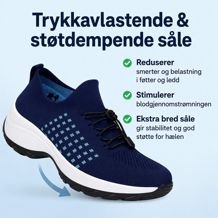 Celine™ – Polstret Komfort Gå-Sneaker