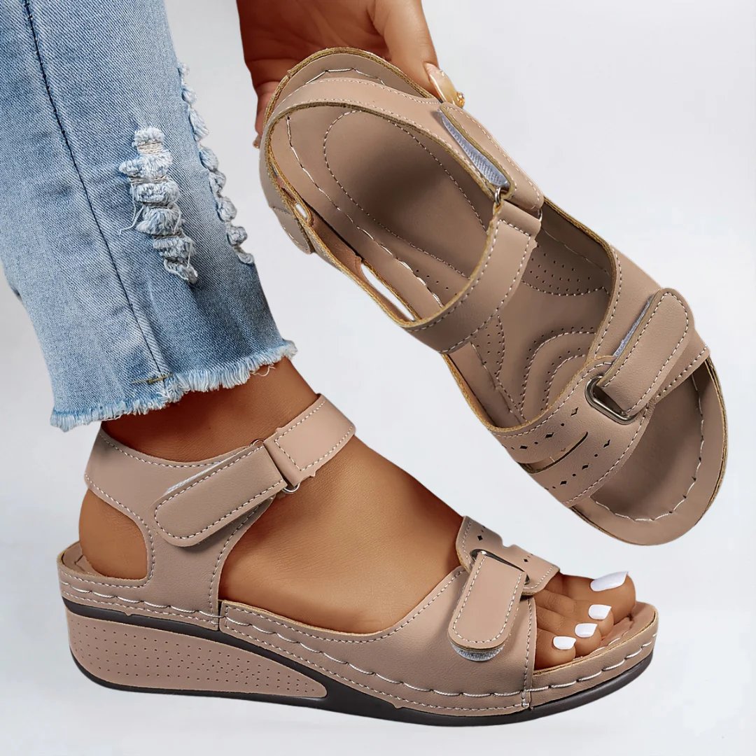 Edith™ – Ortopediske Polstrede Justerbare Stropp Sandaler
