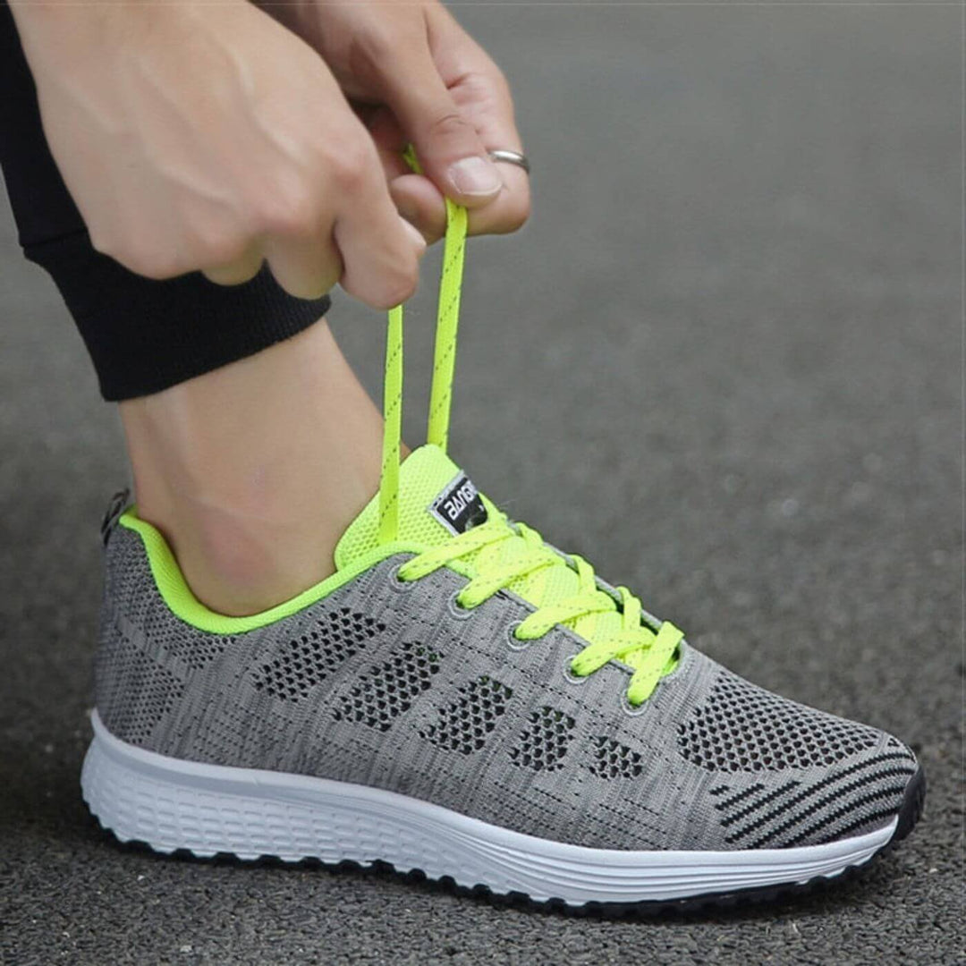 Pernille™ – Pustende ortopediske komfort-sneakers