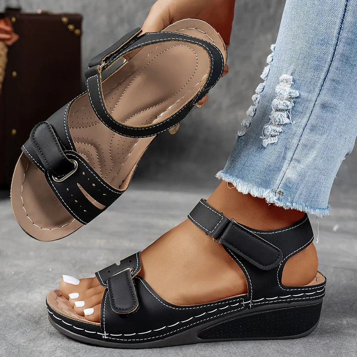 Melissa™ – Ortopediske Bue Støtte Kile Sandaler