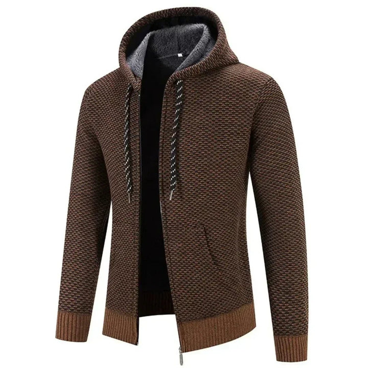 Soren™ – Sherpa-fôrert hettegenser med glidelås