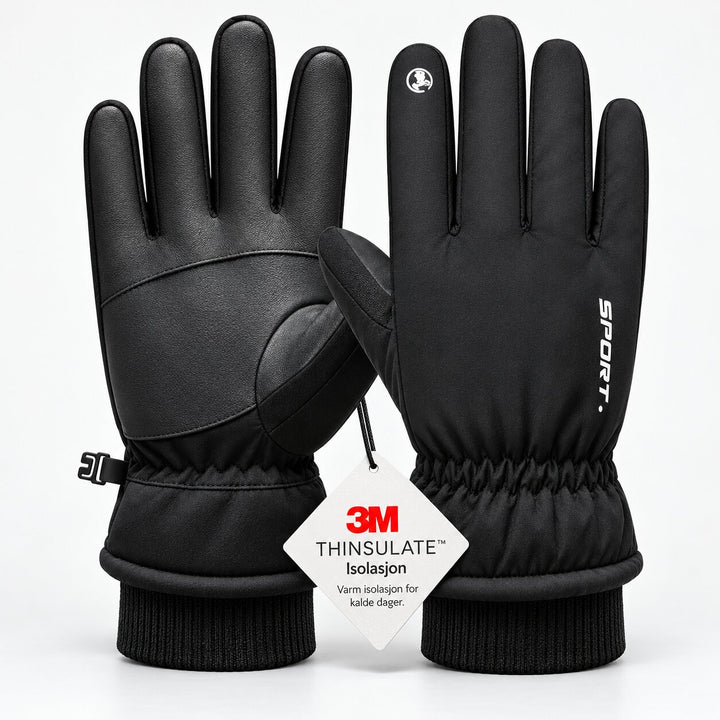 ThermoGrip™ – Berøringsskjerm Vinterhansker med Varme (1+1 GRATIS)