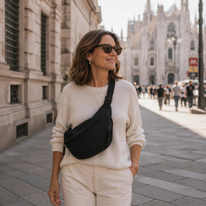 Joy™ – Tilpassbar Crossbody Skulderveske med Anti-tyveri Design