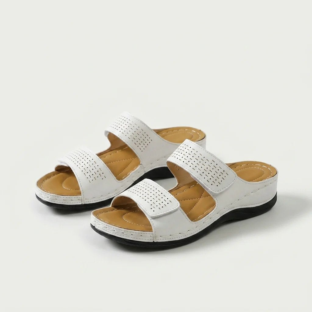 Kira™ – | Ortopedisk Komfort Hælrem Sandal
