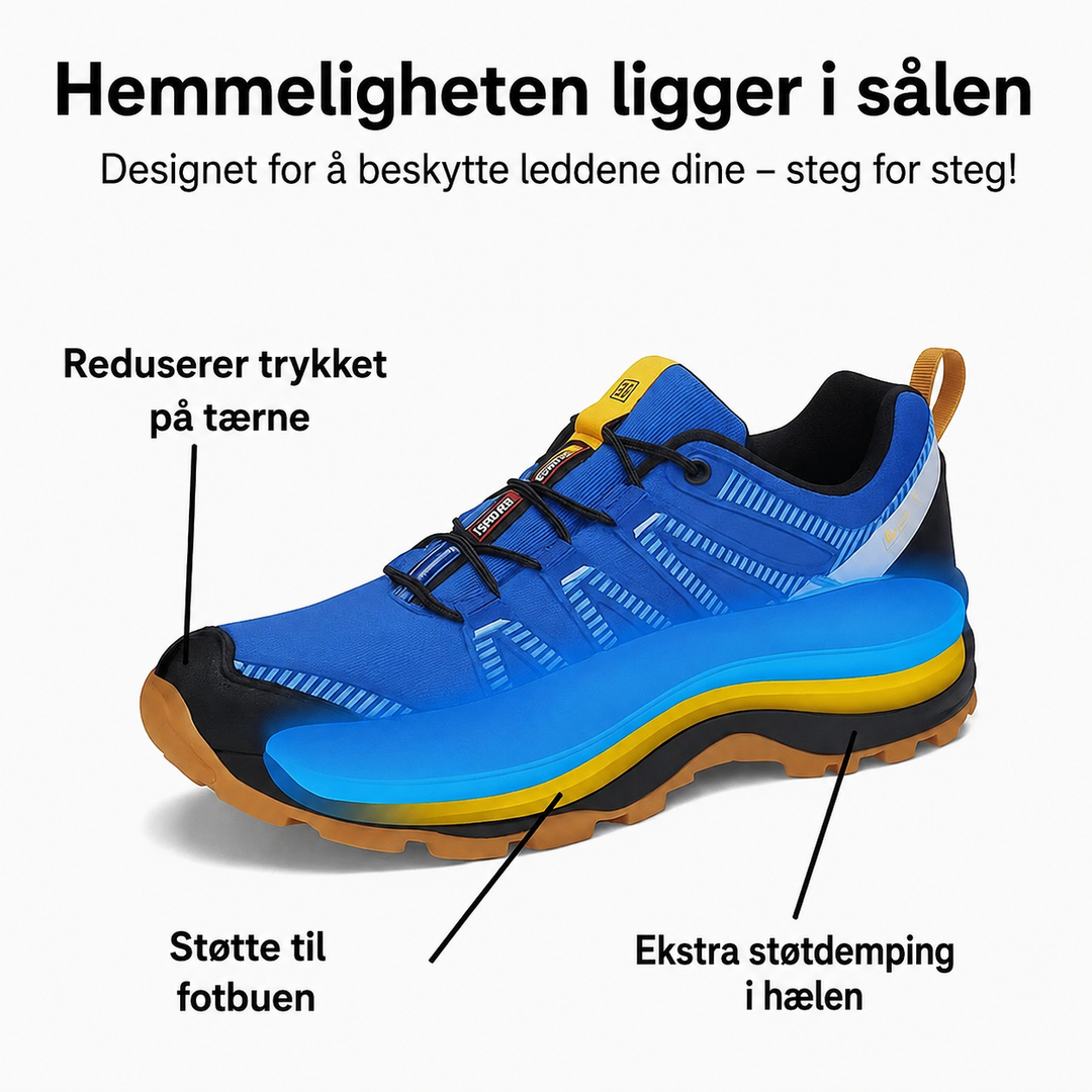 OrthoHike™ – Ortopediske All-Terrain Trail Sneakers