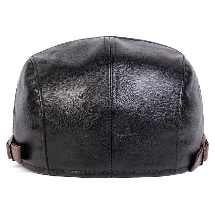 Christian™ – Justerbar Flat Cap med Glatt Finish