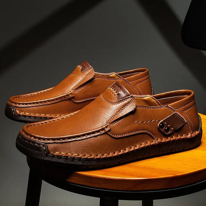 Gunnar™ – | Håndlagde Slip-On Loafers for Menn