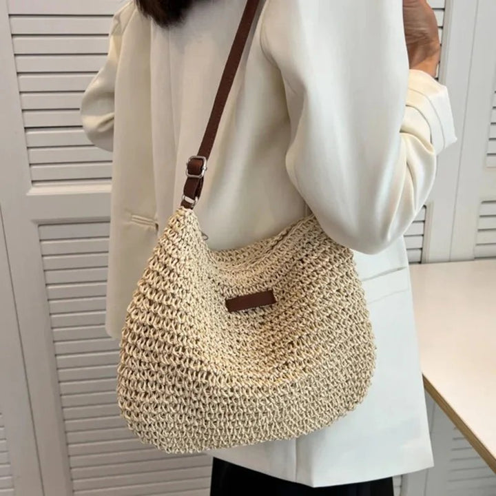 Hilde™ – Vevd skuldercrossbody-veske