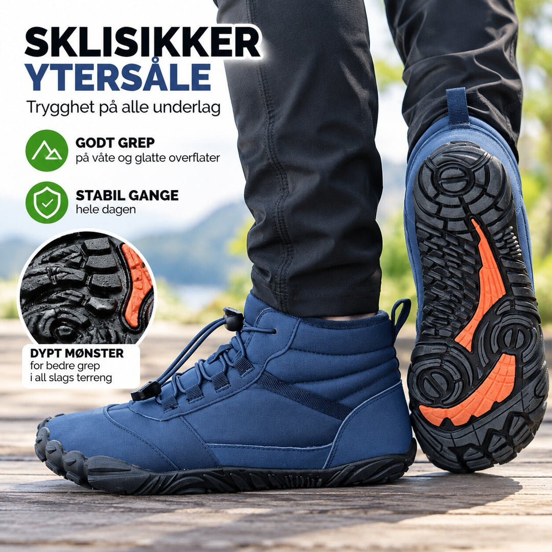 Atlas™ – Barfotstøvler med Hælstøtte
