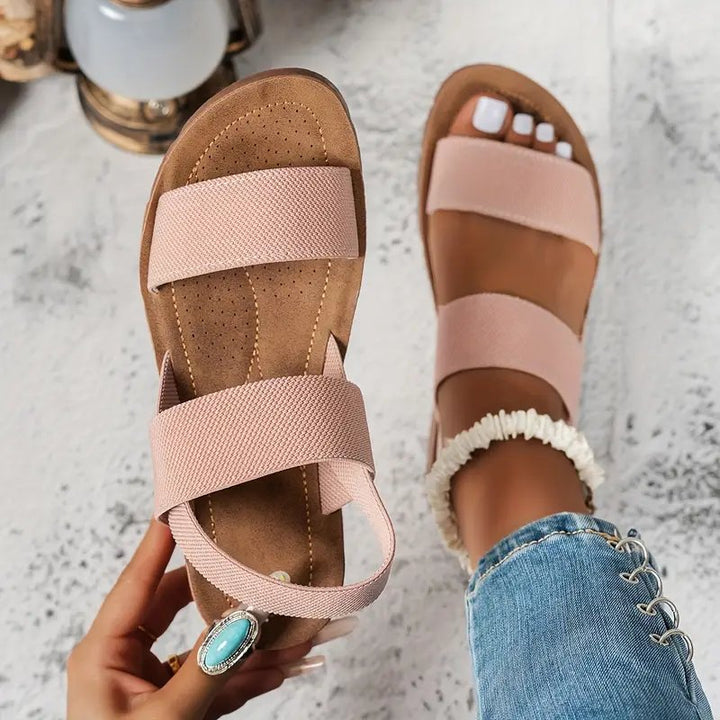 Kristine™ – Åpne Tå Hverdags Sandaler