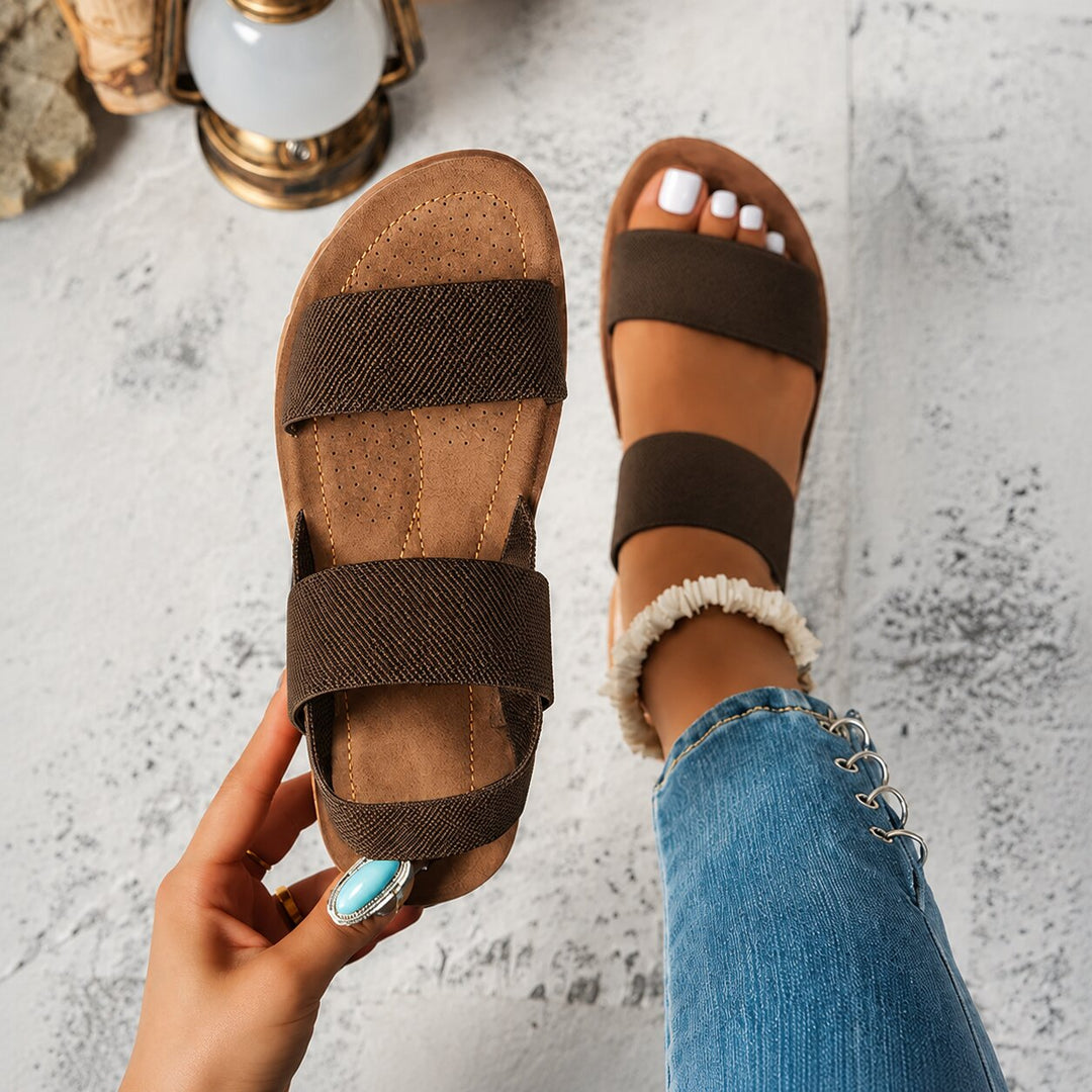 SunBreeze™ – Åpne Tå Hverdags Sandaler