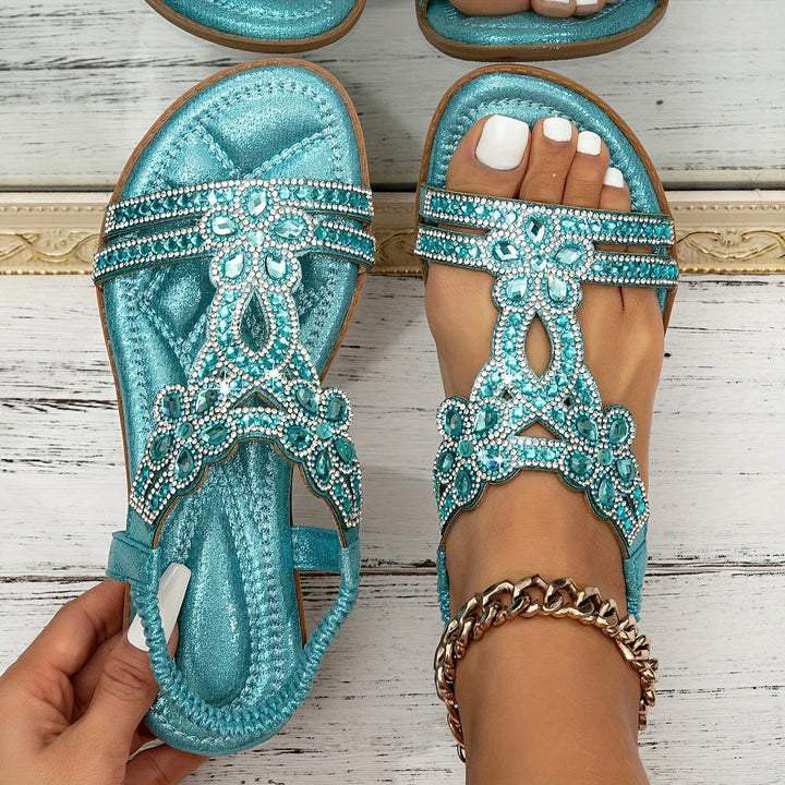 Enya™ – Ortopediske Boho-stil komfortsandaler med buenstøtte