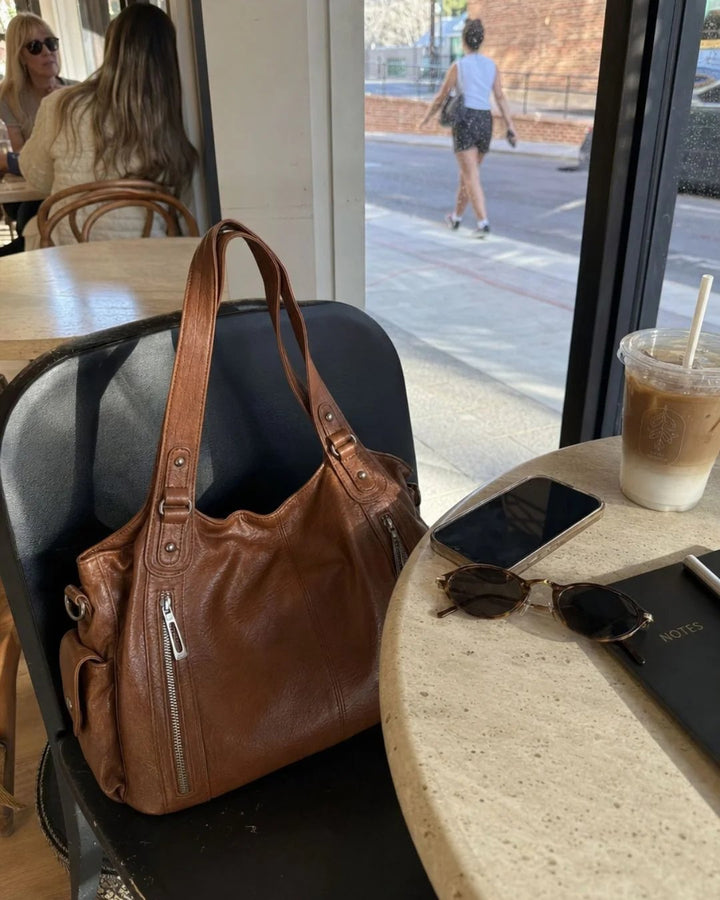Mille™ – Myk og avslappet hobo-veske for arbeid og helg