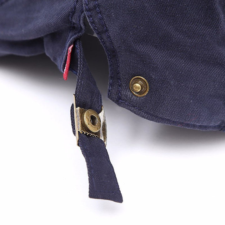 Edvin™ – Vattert Diamantstikksom Flat Caps