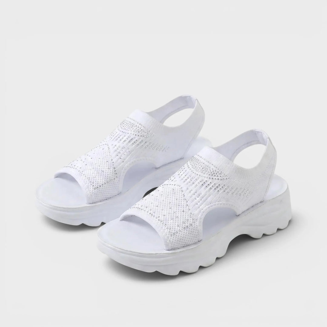 Jorunn™ – Ortopediske Komfort Plattform Sandaler