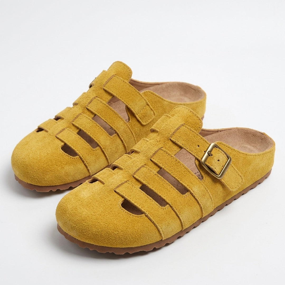 Selma™ – Spennefesta Lukket Tå Slip-On Mules
