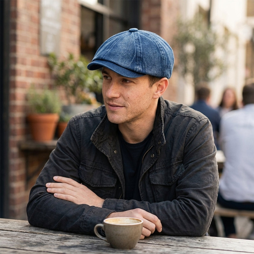 Alf™ – Justerbar Stroppe Åtte-panel Newsboy Caps