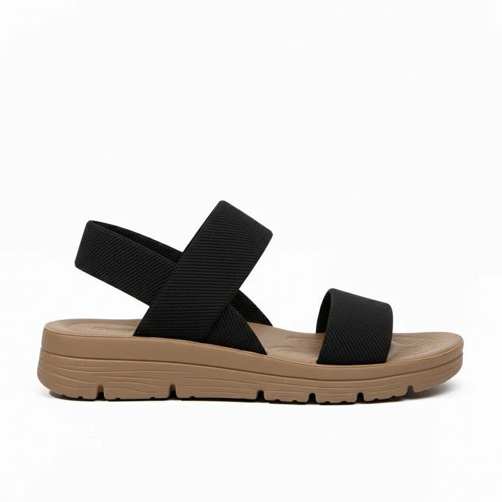 Mina™ – Ortopediske Teksturert Plattform Sandaler