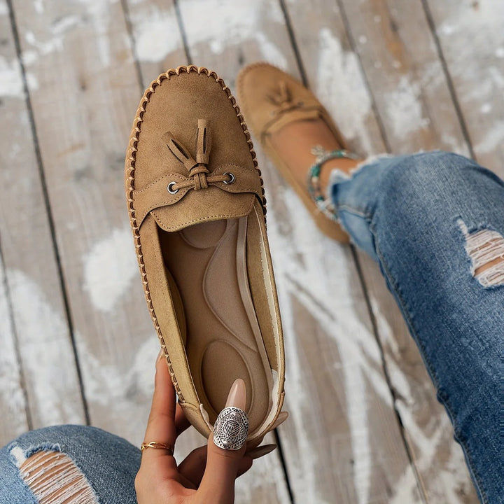Alma™ – Klassiske loafers med duskdetaljer og komfort hele dagen