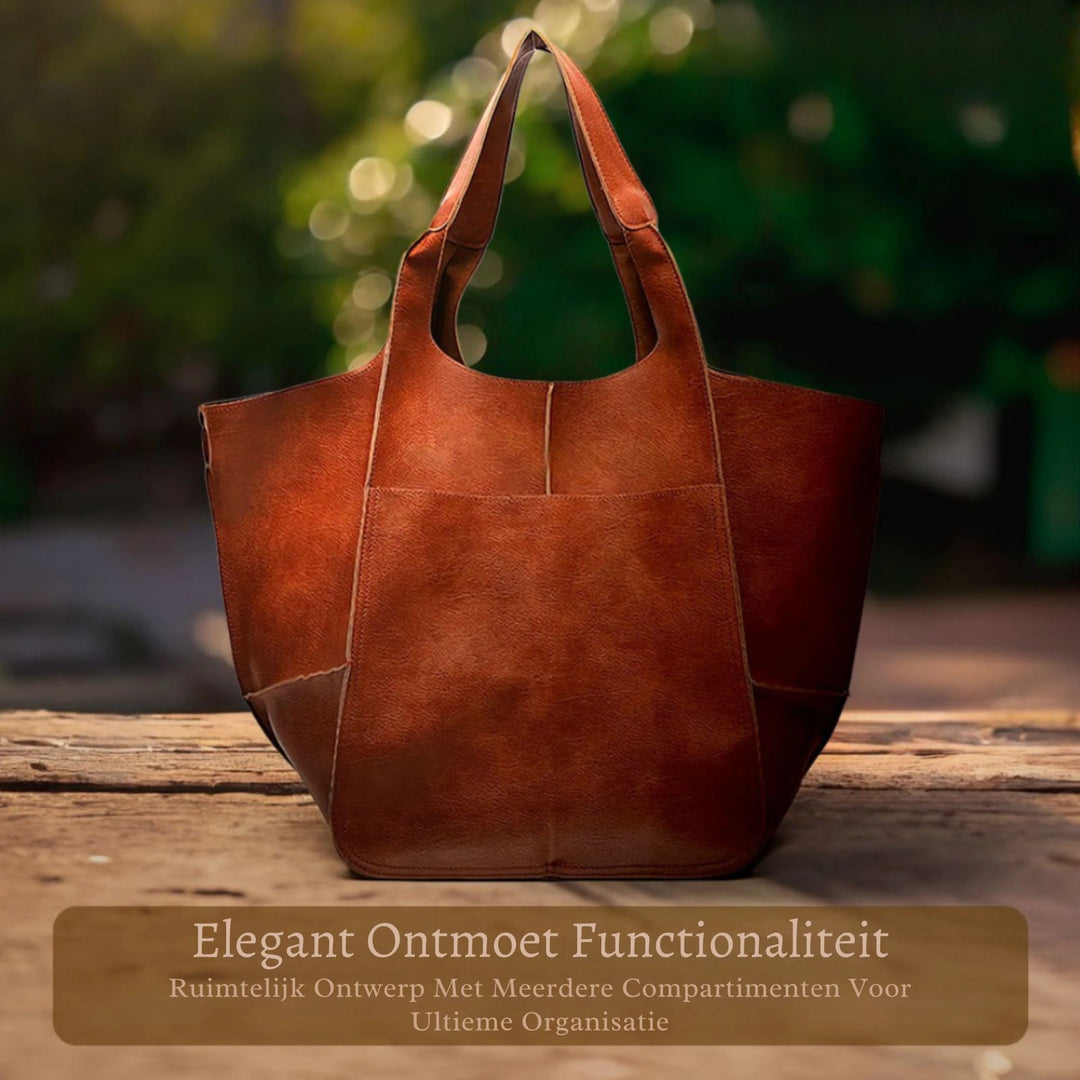 Karla™ – Strukturert Tote Bag med Stor Kapasitet
