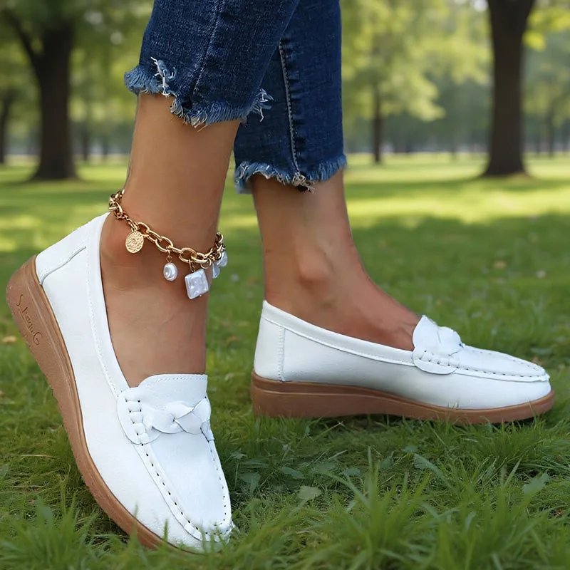 Andrea™ – Ortopediske vidde slip-on loafers